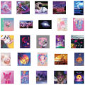 10/30/50pcs Cool Ins Vaporwave Graffiti Stickers Aesthetic Cartoon Decals DIY Laptop Phone Luggage Diary Sticker for Girl Kids. 