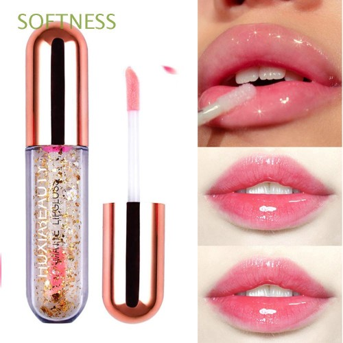 Color Changing Lip Gloss 24K Magic Soothing Gel Lip Oil Long Lasting Moisturizing Shiny Lip Glaze