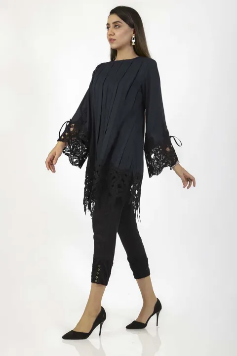 EGO%20Winter%20Collection%202019%20%20Stream%20%20Navy%20Cotton%20Kurti%20For%20Women%20-%20Image%205