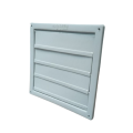 Exhaust Fan Shutter,Shutter For Vents 11"inch-Inner Flappers (10"x 10")-Light Ash. 