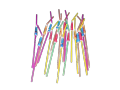 (20/30/50 Piece) Disposable Umbrella Straws - Decorative Party Umbrella Straw for Cocktail Drinks (Drinking Straws). 