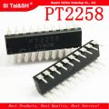 5pcs/lot PT2258 2258 DIP-20 Six channel volume control IC new original. 