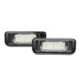 2Pcs License Plate Light for Mercedes Benz W220 S Class 1999-2005. 