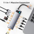Baseus Metal Gleam Series 11-in-1 Multifunctional Type-C HUB. 