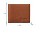 New Creative Men's Wallet PU Leather Business Style Man Card Holders Short Retro Fashion Zero Purses Credit Card Clips Cleasure. 