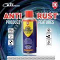 DK Anti-Rust Lubricant Spray – 450ml | Multi-Purpose Rust Remover & Metal Lubrication Spray for Car, Home, Machine. 