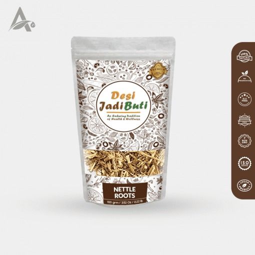 NETTLE ROOTS – BICHU BUTI JADD – SCORPION HERB ROOTS – STINGING NETTLE ROOTS – URTICA DIOICA 100gm