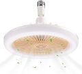 FRAKIN Ceiling Fans with Lights, Plug in Low Profile Ceiling Fans with Light, Aromatherapy Tablets - Kitchen Ceiling Fans with 3, Indoor Outdoor Fan Light for Patio, Bedroom. 