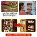 Spice Gripper Clips Strips Spice Rack Spice Gripper For Spice Organizer Stick Spice Storage Cabinet Kitchen Storage. 