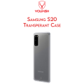 YOUKSH Samsung Galaxy S20 Transparent Case - Samsung Galaxy S20 Transparent Jelly Back Cover - Samsung Galaxy S20 Soft Shock Proof Transparent Back Pouch - Samsung Galaxy S20 Crystal Clear Cover.. 