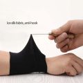 Sleeves For Men Women Solid Color Elastic Wrist Cover Ice Silk Sleeves Sports Wristband Sunscreen Wrist Cycling Arm Sleeves. 
