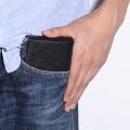 Imperial Leather Men's Zipper Wallet - Genuine Leather, Compact and Secure Design. 