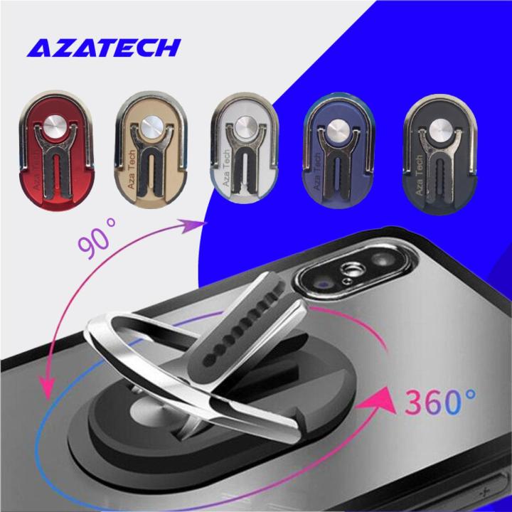 AzaTech%202%20in%201%20Car%20Phone%20Ring%20Bracket%20Air%20Vent%20360%20Degree%20Mount%20Support%20Mobile%20Smart%20Stand%20Outlet%20Universal%20Finger%20Holder%20Rotatable%20Clip%20In%20Grip%20Holders%20Rotating%20Suitable%20For%20All%20Smartphones%20Socket%20Rotation%20On%20Portable%20Snap-In%20Buckle%20Anti%20Drop%20Pad%20Swivel%20-%20Image%202