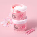 LAIKOU JAPAN SAKURA DAY & NIGHT TONER PAD Hydrating Cooling Balance Skin Tone 100ml/40 pads. 