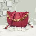 Hand bags for girls with Stylish Golden chain And Long strap. 