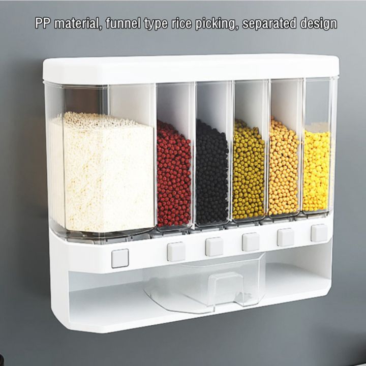 Wall-Mounted%20Cereal%20Dispenser%20Dry%20Food%20Dispenser%20Rice%20Container%20Divided%20Storage%20-%20Image%203