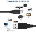 USB A to Mini B Data Transfer USB Charging Cable for PC, Laptop, Car Dash Cam, Digital Camera. 