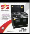 SG-5000/534 Cooking range with Backing oven 5 Burner-Heavy Series-. 