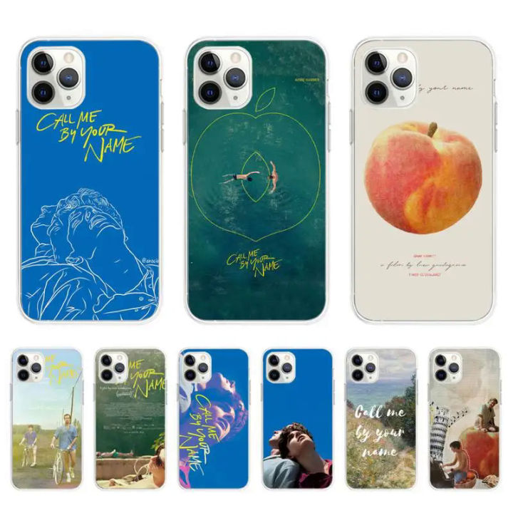 【Breakfast Daieu】Call Me by Your Name Phone Case Soft Case for iphone 13 11pro 12pro MAX 8 7 6 6S Plus X XS MAX 5 5S SE XR Fundas Capa