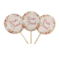 Date Fix Mini Cake Topper | For | Date Fix Party Decor | Pack oF 12 |. 