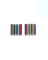 High Quality Multicolour Cufflinks for Men - CU-0154 by Ifsha Mart. 