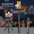 4 In1 Tripod For Phone Selfie Stick With Fill Light Extendable Monopod With Bluetooth Remote For Xiaomi Huawei Phone Tripod. 