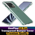 OnePlus 10 Pro Back Cover Transparent Extra Bumper Anti Shock Soft Crystal Clear Case For OnePlus 10 Pro. 