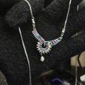 Radiant Blossom Jewelry Set – Necklace, Earrings, and Bracelet. 