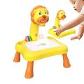 Kids Projector Drawing Toy Lion Shape Children Projection Drawing Graffiti Board With Projector Child Trace Draw Projector. 
