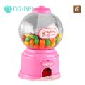 Candy Machine Toy Fun Kids Snack Dispenser Piggy Bank Toy Clear Body Money Box Birthday Gift Coin-operated Candy Dispenser. 