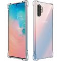 Samsung NOTE 10 PLUS OR NOTE 10 PRO SOFT SILICON TPU TRANSPARENT BACK COVER. 