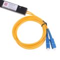 PLC Splitter SC APC 1X2 PLC Singlemode Fiber Optical Splitter SC/UPC PCL Splitter Internal Computer Cable Sleeve. 