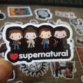 10 Pcs Supernatural Tv Series Stickers Pack For Laptop, Desk , Notebook and  Mobile Covers DIY Stickers - JangoMango Store. 