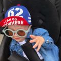 【HOT】 Cute Baby Boy Cap Embroidery Number Baby Baseball Cap Spring Summer Children Cotton Sun Hat Toddler Girl Outdoor Visor Hats. 