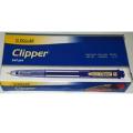 Clipper Ball Pen Green Art # BPCLF (10 Pcs / 1 Pkt). 