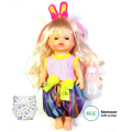Doll With Long Hair That Drinks And Does Washroom Comes With A Diaper For Kids. 