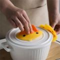 2pcs duck shaped Heat-Resistant Silicone Pot Holder and Oven Mitt Grip - Assorted KS. 