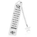 Stainless Steel Metal Bookmarks Elegant Bookmarks 2.6cm*13cm Stainless Steel Bookmarks Inspirational Quotes Bookmarks for Book Lovers Bookmarks Education-Themed Bookmarks Office Bookmarks Gift Bookmarks Daily Inspiration Bookmarks. 