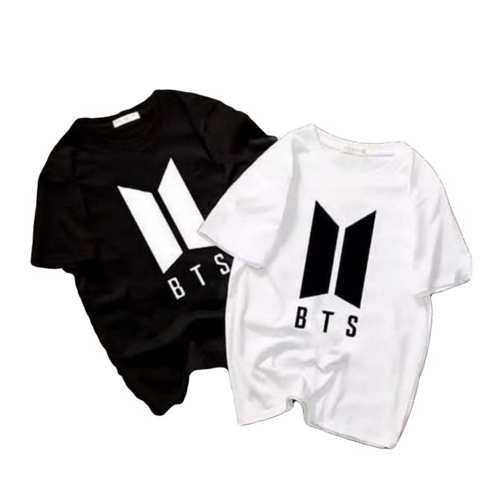 Pack of 2 BTS Printed Summer cotton T-shirt  for girls and women