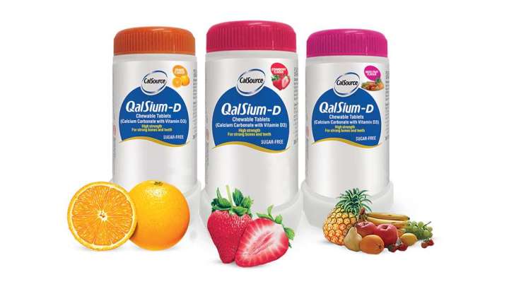 QalSium-D Calcium and Vitamin D3 - Chewable in Orange, Strawberry, and Mix Flavor