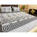 Bed Sheet/ 3D-Crystal Cotton Double Bed Sheet/Premium Quality.. 