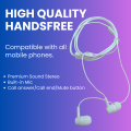 High Quality Smart Phone Handsfree with Microphone, High Quality Handsfree, Smartphone Handsfree with Mic, Wired In-Ear Earphones, Handsfree with Microphone, Tangle-Free Earphones, Universal 3.5mm Jack Handsfree, Noise Isolation Handsfree. 
