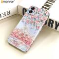 AMORVOR for Samsung Galaxy A04 Back Cover Beautiful Scenery Flowers Hard Phone Case Camera Protection Mobile Cover. 
