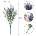 Stuffed ToysStuffed Toys, simulated lavender, 5-pronged lavender flowers, plastic grass simulated bouquets, home hotel decoration props. 