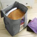 Pack of 2 New Collapsible Bamboo Charcoal Organizer Bag Clothes Sweater Closet Storage Box by Huggy Store. 