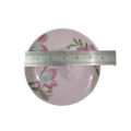 Ceramic Decorative Plates Spring And Flower Bone | China Decorative Plates with Display Stand |  Handmade Ceramic Ornament for Home Kitchen Bedroom Decorative Ornaments| 5.5 Inches Approximately. 