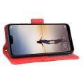For Huawei Nova 3E Wallet Case Magnetic Book Flip Cover with Removable Credit Card Holder. 