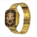 G9 Ultra pro Smartwatch | Golden Edition | Bluetooth Calling Smart Watch. 