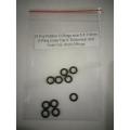 10 Pcs Rubber O-Rings size 5 X 1.5mm O-Ring (inner Dia X Thickness) and Outer Dia: 8mm ORings 5X1.5. 