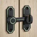 Door Latch Lock Privacy Door Lock for Barn Door Outdoor Bathroom. 
